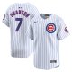 Youth Chicago Cubs Dansby Swanson Nike White Home Limited Player Jersey