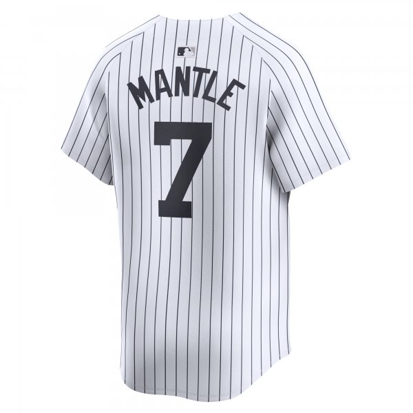 Men's New York Yankees Mickey Mantle Nike White Home Limited Player Jersey