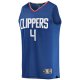 Men's LA Clippers Brandon Boston Jr. Fanatics Royal Fast Break Replica Jersey - Icon Edition