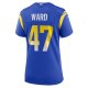 Women's Los Angeles Rams Alex Ward Nike Royal Home Game Jersey