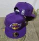 Los Angeles Lakers's purple cap