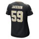 Women's New Orleans Saints Jordan Jackson Nike Black Game Player Jersey