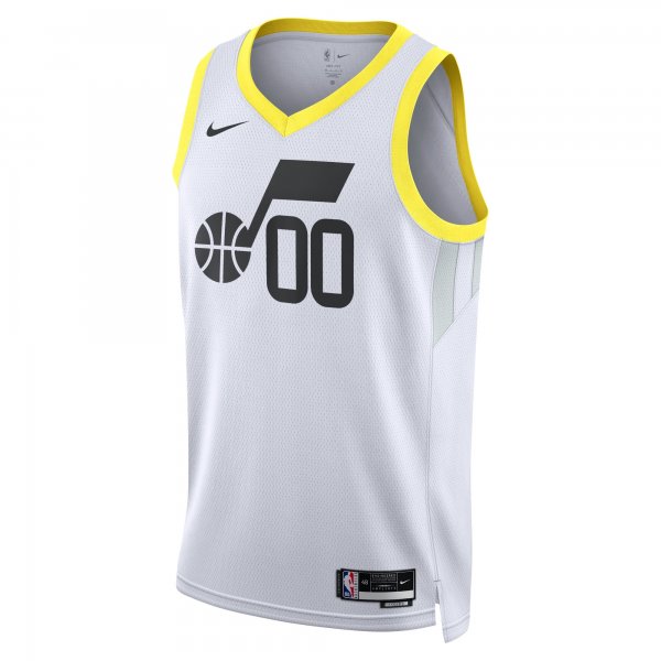 Unisex Utah Jazz Nike White Swingman Custom Jersey - Association Edition