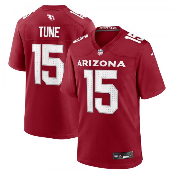 Men's Arizona Cardinals Clayton Tune Nike  Cardinal  Game Jersey