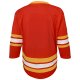 Youth Calgary Flames Red Home Replica Blank Jersey