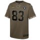 Youth Las Vegas Raiders Darren Waller Nike Olive 2022 Salute To Service Player Limited Jersey