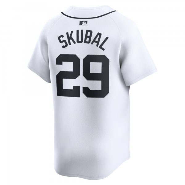 Men's Detroit Tigers Tarik Skubal Nike White Home Limited Player Jersey