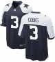 Men's Dallas Cowboys #3 Brandin Cooks Navy NFL Alternate Limited Jersey