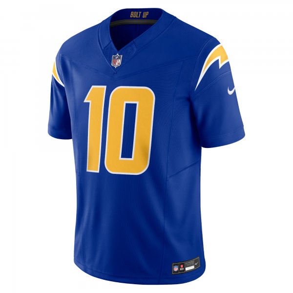 Men's Los Angeles Chargers Justin Herbert Nike Royal Vapor F.U.S.E. Limited Jersey