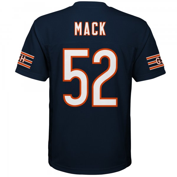 Youth Chicago Bears Khalil Mack Navy Replica Player Jersey