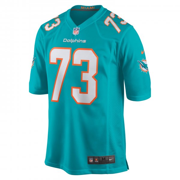 Men's Miami Dolphins Austin Jackson Nike Aqua Game Jersey