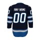 Youth Winnipeg Jets Navy Home Premier Custom Jersey