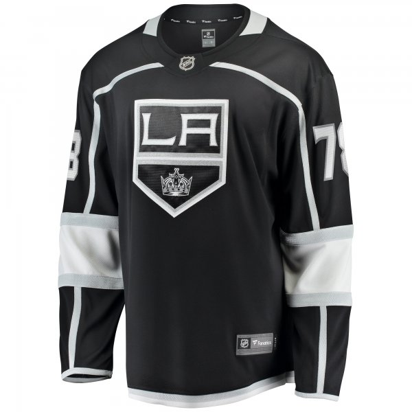 Men's Los Angeles Kings Alex Laferriere Fanatics Black Home Premier Breakaway Player Jersey