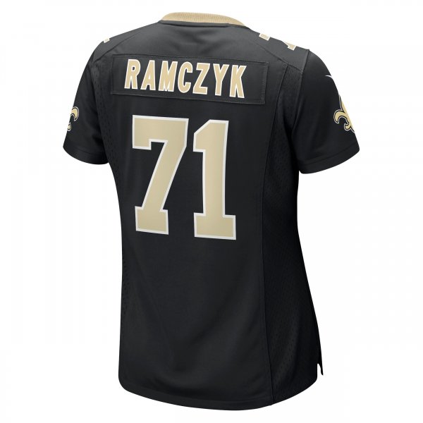 Women's New Orleans Saints Ryan Ramczyk Nike Black Game Jersey