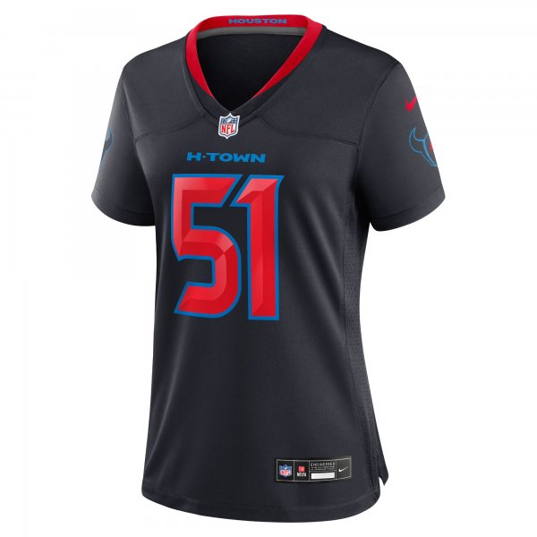 Women's Houston Texans Will Anderson Jr. Nike Navy 2nd Alternate Game Jersey