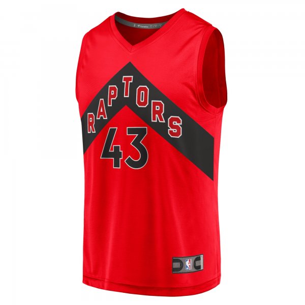 Men's Toronto Raptors Pascal Siakam Fanatics Red Fast Break Replica Jersey - Icon Edition