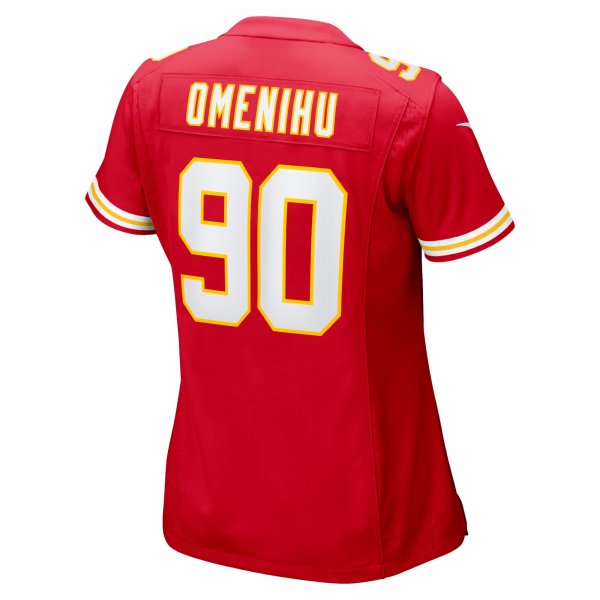 Women's Kansas City Chiefs Charles Omenihu Nike Red Game Player Jersey