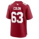 Men's Arizona Cardinals Trystan Colon Nike  Cardinal Team Game Jersey