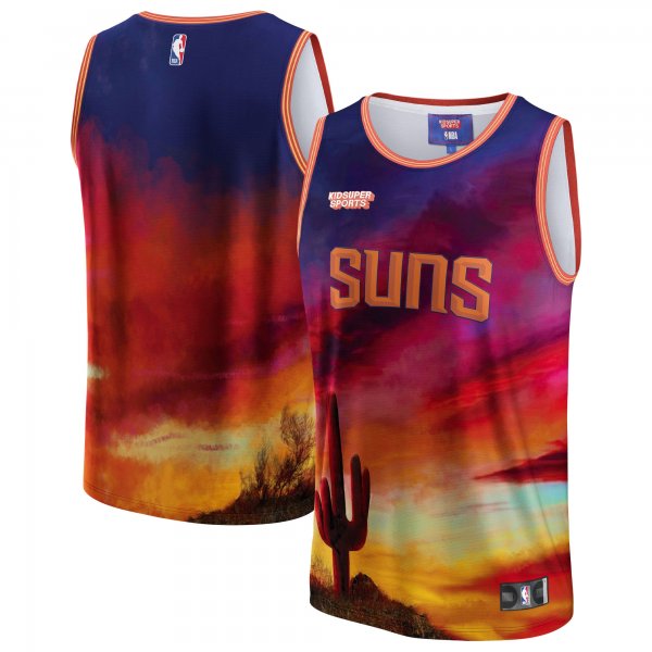 Unisex Phoenix Suns NBA & KidSuper Studios by Fanatics Red Hometown Jersey