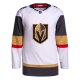 Men's Vegas Golden Knights  adidas White Away Primegreen Jersey