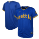 Youth Seattle Mariners Nike Royal 2023 City Connect Cool Base Jersey