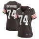 Women's Cleveland Browns Alex Leatherwood Nike  Brown Team Game Jersey