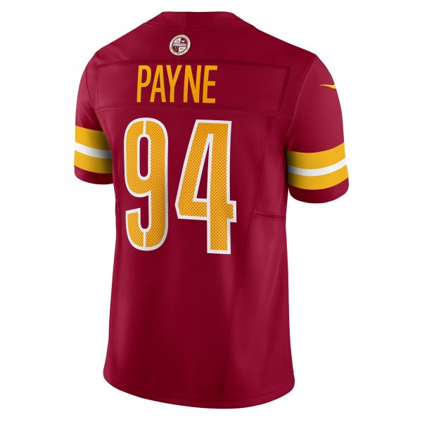 Men's Washington Commanders Daron Payne Nike Burgundy Vapor F.U.S.E. Limited Jersey