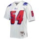 Men's New England Patriots Tedy Bruschi Mitchell & Ness White Legacy Replica Jersey