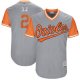 Men's Baltimore Orioles #2 JJ Hardy J.J. Majestic Gray 2017 Players Weekend Jersey