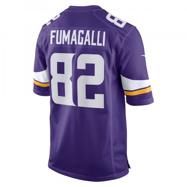 Men's Minnesota Vikings Troy Fumagalli Nike  Purple  Game Jersey