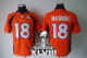 Nike Denver Broncos #18 Peyton Manning Orange Team Color Super Bowl XLVIII Men's Stitched NFL Limited Jersey