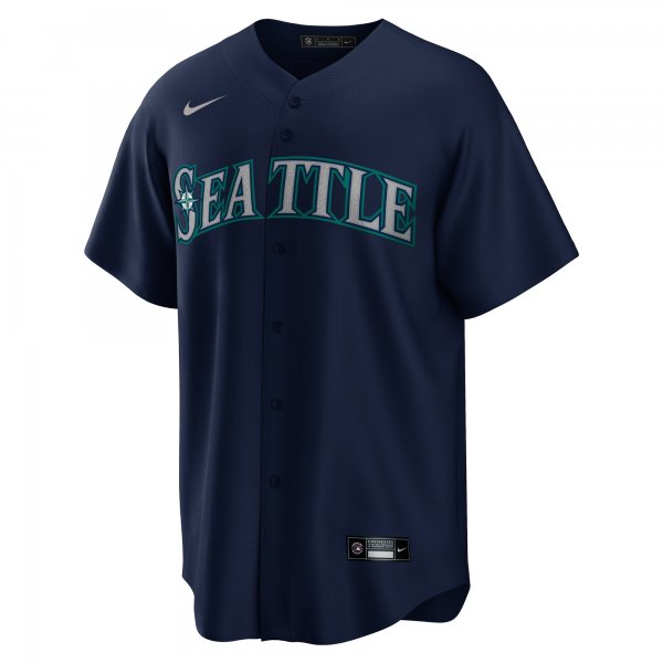 Men's Seattle Mariners Ichiro Suzuki Nike Navy Official Replica Player Jersey