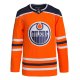 Men's Edmonton Oilers adidas Orange Home Jersey