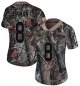 Nike Dallas Cowboys #8 Troy Aikman Camo Women's Stitched NFL Limited Rush Realtree Jersey