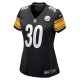 Women's Pittsburgh Steelers Jaylen Warren Nike Black Game Player Jersey