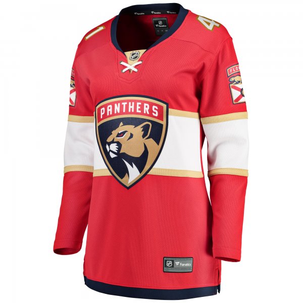 Women's Florida Panthers Anthony Stolarz Fanatics Red Home Breakaway Player Jersey