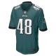 Men's Philadelphia Eagles Patrick Johnson Nike Midnight Green Game Player Jersey