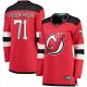 Women's New Jersey Devils Jonas Siegenthaler Fanatics Red Home Breakaway Player Jersey