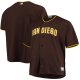 Men's San Diego Padres Sand/Brown Big & Tall Alternate Replica Team Jersey