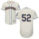 Seattle Mariners #52 Carlos Ruiz Cream Flexbase Collection Stitched MLB Jersey