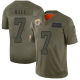 Men's New Orleans Saints #7 Taysom Hill Camo Stitched NFL Limited 2019 Salute To Service Jersey