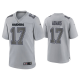 Men's Las Vegas Raiders Davante Adams Gray Atmosphere Fashion Game Jersey