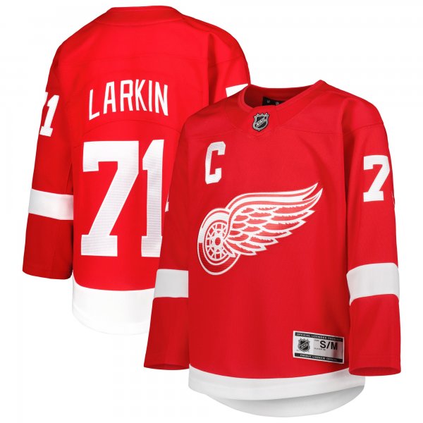 Youth Detroit Red Wings Dylan Larkin Red Home Premier Player Jersey