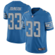 Men's Nike Detroit Lions #33 Kerryon Johnson Limited Blue Home NFL Vapor Untouchable Jersey