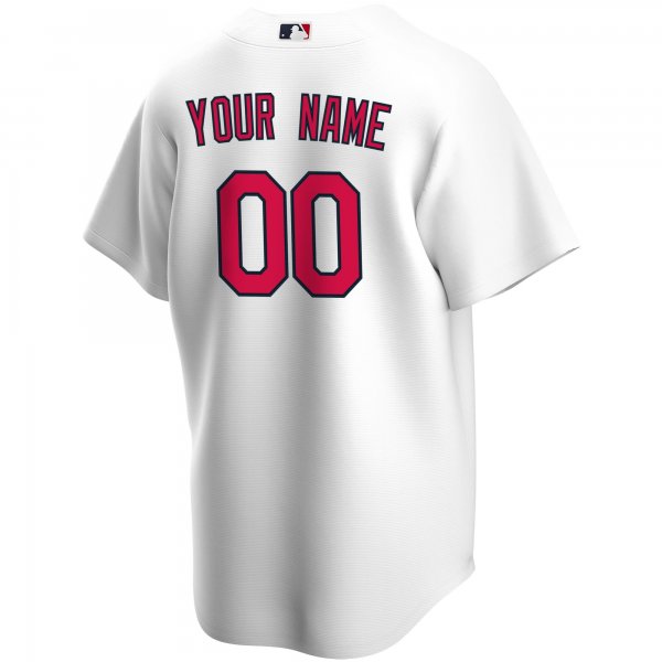 Men's St. Louis Cardinals Nike White Home Replica Custom Jersey