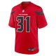 Men's Houston Texans Dameon Pierce Nike Red Alternate Game Jersey