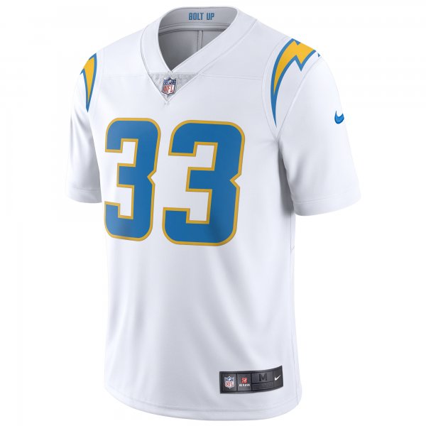 Men's Los Angeles Chargers Derwin James Nike White Vapor Limited Jersey