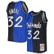 Men's Orlando Magic Shaquille O'Neal Mitchell & Ness Blue/Black Hardwood Classics 1994/95 Split Swingman Jersey