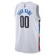 Unisex Brooklyn Nets Nike White 2022/23 Swingman Custom Jersey - City Edition