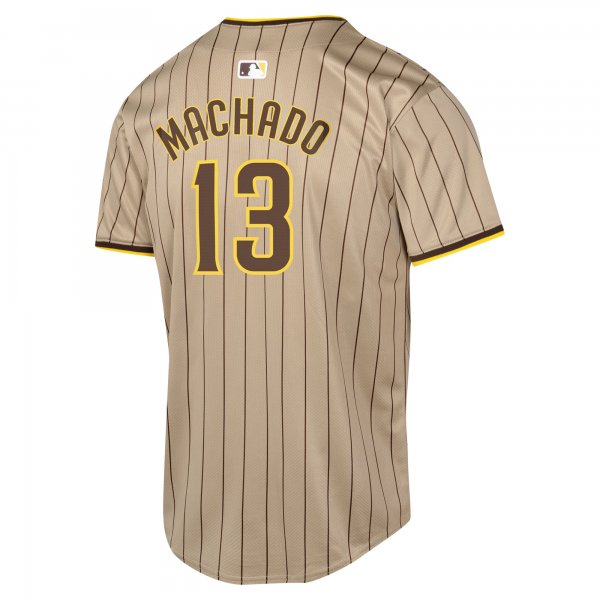 Youth San Diego Padres Manny Machado Nike Sand Alternate Limited Player Jersey